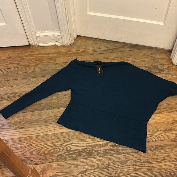 Size 18 fitted ribbed, jade sweater from City Chic - Picture 2 of 8